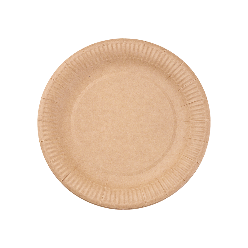 8-inch Kraft Partybord - Milieuvriendelijk