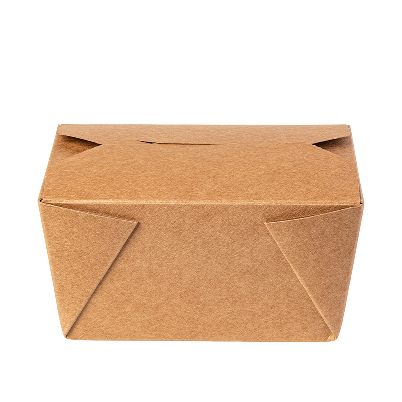Afhaalcontainer van kraftpapier